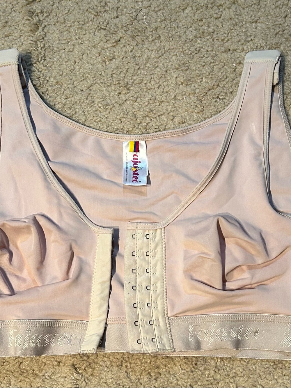 Glamorise Front-Close Light Pink Support Bra
